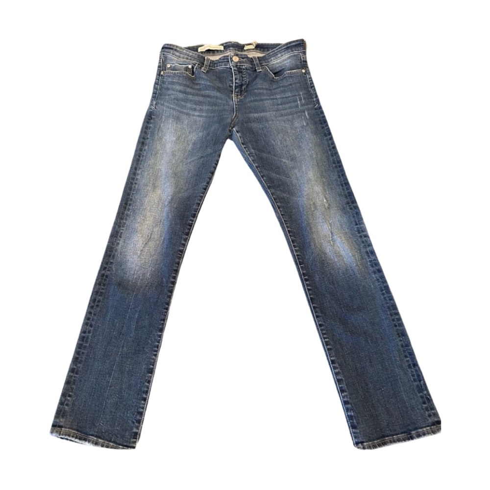 Classic Women's Blue Straight-Leg Jeans